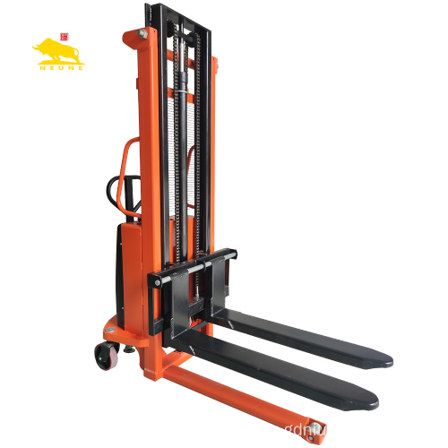 NEUNE Semi Electric Pallet Transport Flat Truck